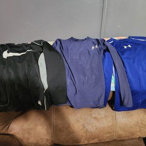Long sleeve dri-fit set of 3 boys shirts